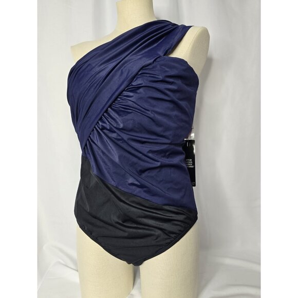 Magicsuit Miraclesuit SZ 16 Goddess One Shoulder One Piece Swim NEW WITH FLAWS - Picture 14 of 16